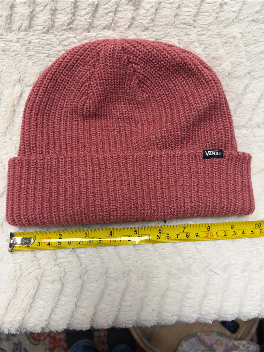 VANS Off The Wall Waffle Knit Winter Beanie Hat OS NWOT
